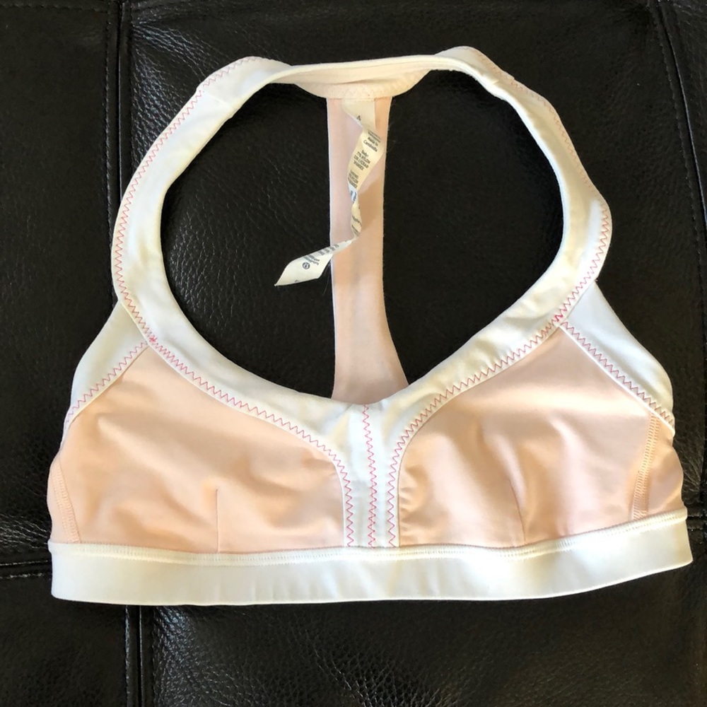 Light pink Lululemon Sports Bra